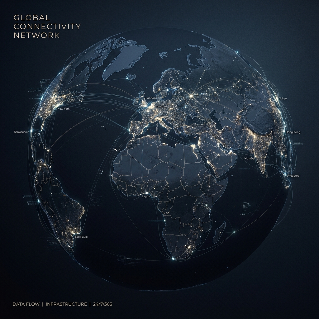 Global connectivity map background