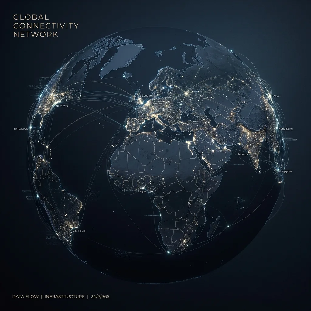 Global connectivity map background